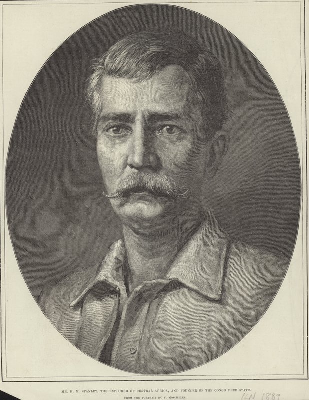 Henry Morton Stanley (gravure) - Felix Stone (after) Moscheles