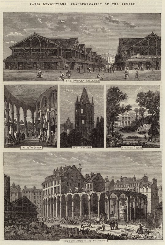 Démolitions à Paris, transformation du Temple - Felix Thorigny