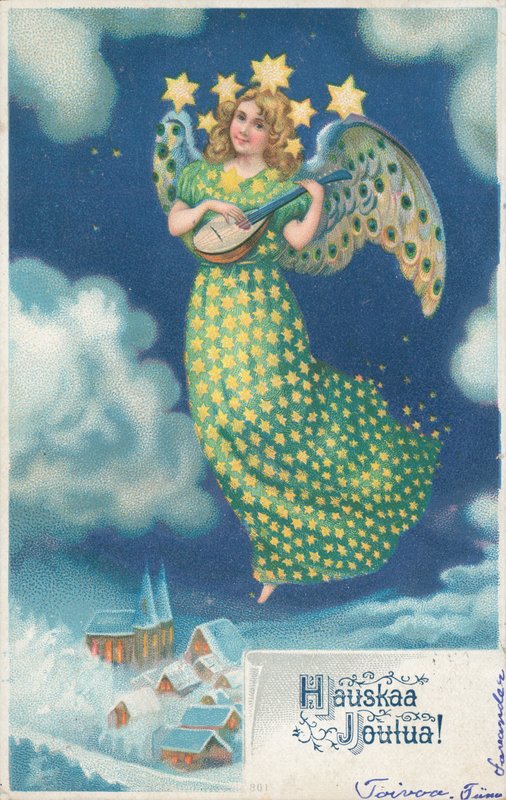 Carte de Noël finlandaise - Finnish School