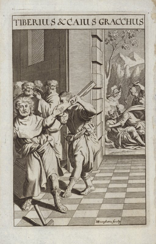 Tibère et Caius Gracchus - Flemish School