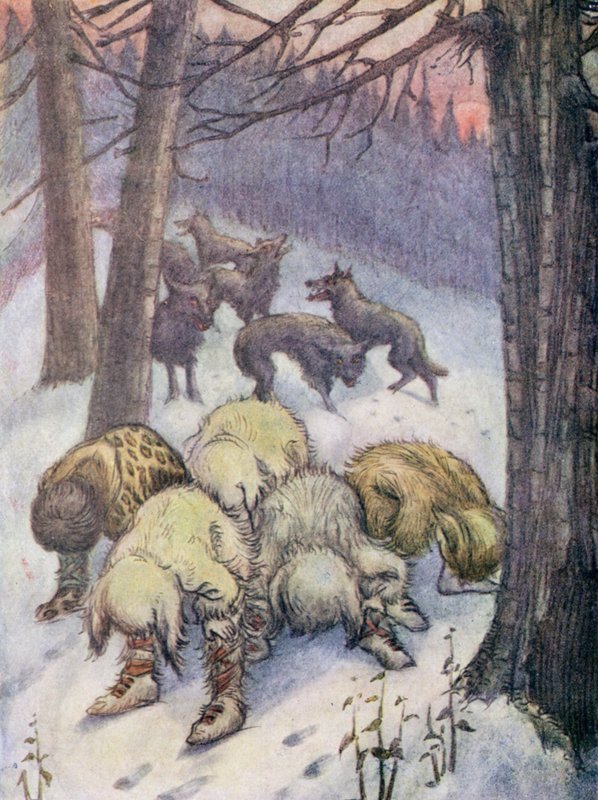 Loups - Flora White