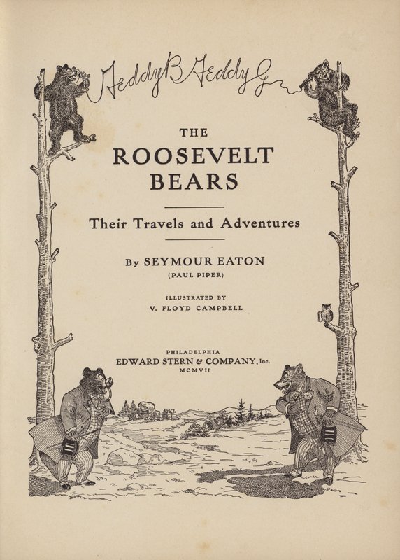 Les Ours Roosevelt - Floyd V. Campbell