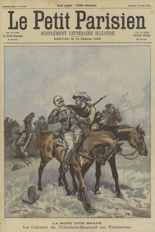 Mort du colonel Villebois-Mareuil au Transvaal - Fortune Louis Meaulle