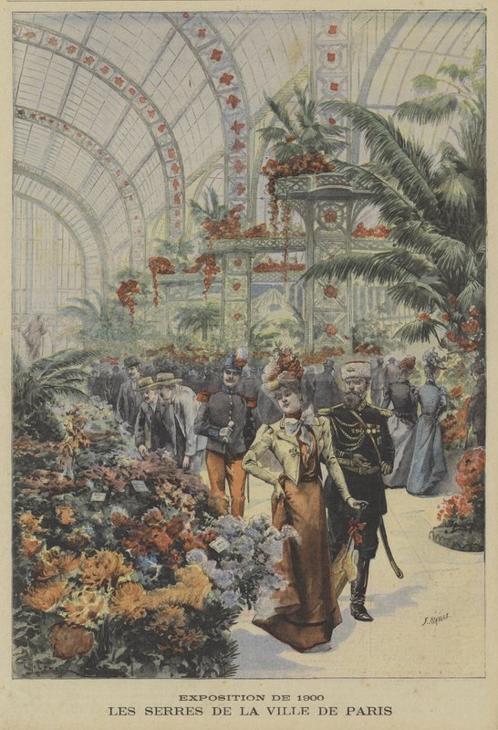 Serres de la ville de Paris, Exposition Universelle, 1900 - Fortune Louis Meaulle