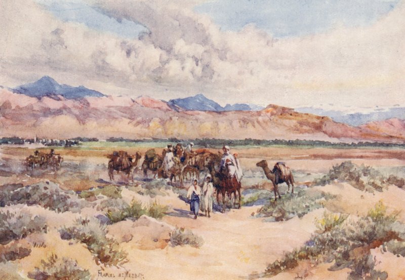 Une caravane dans le Sahara - Frances Nesbitt