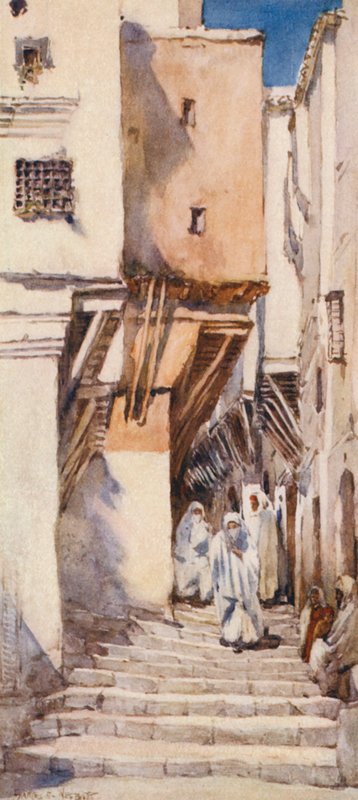 Une vieille rue, Alger - Frances Nesbitt