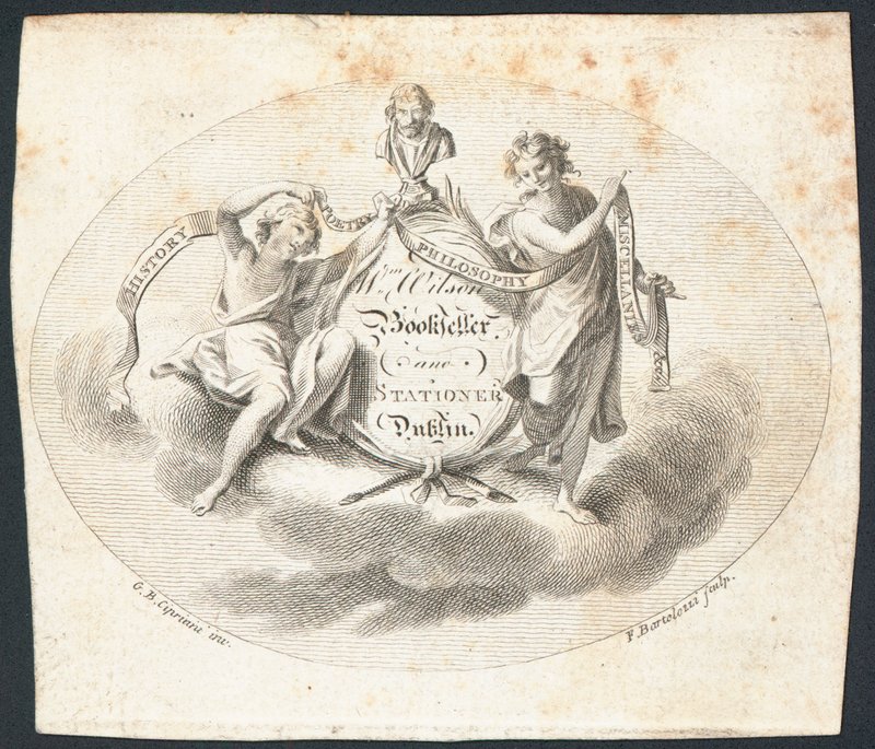 Carte de visite, William Wilson - Francesco Bartolozzi