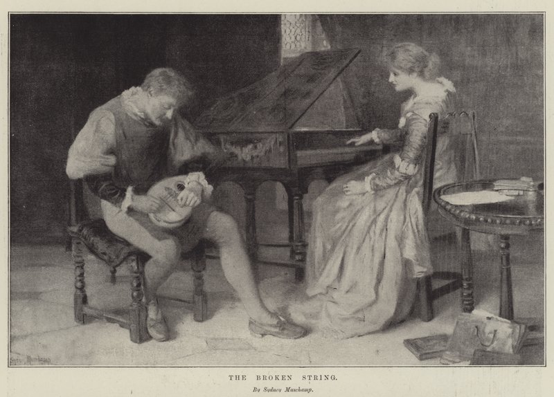 La Corde cassée - Francis Sydney Muschamp