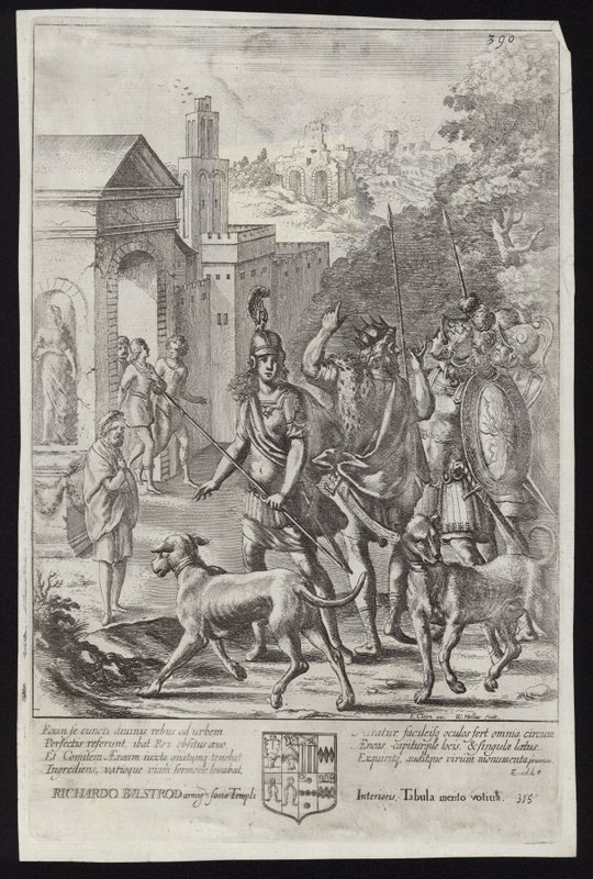 Évandre et Énée à Palentium - Francis Cleyn