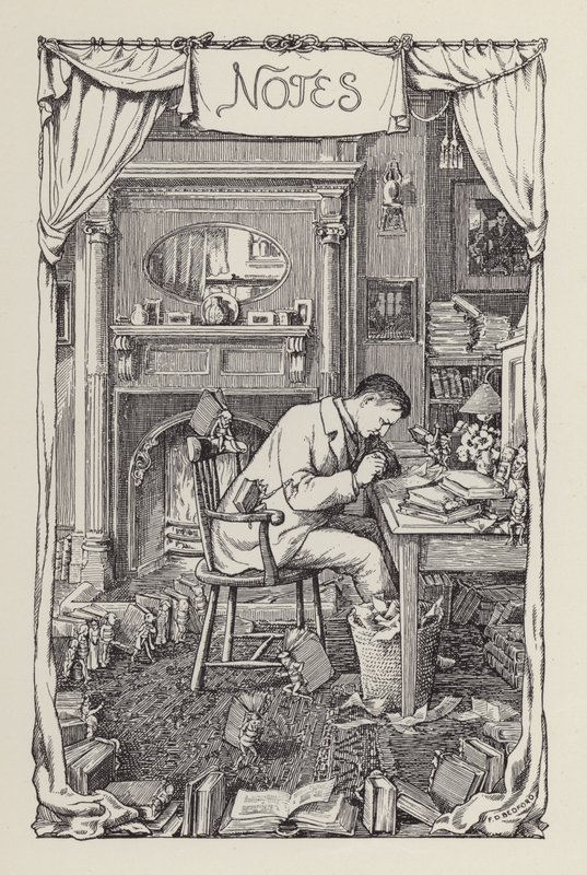 Un autre livre de vers pour les enfants : Notes (litho) - Francis Donkin Bedford