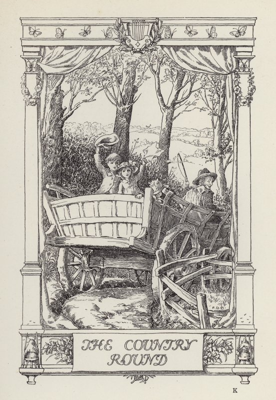 Un autre livre de vers pour les enfants : La ronde des campagnes (litho) - Francis Donkin Bedford