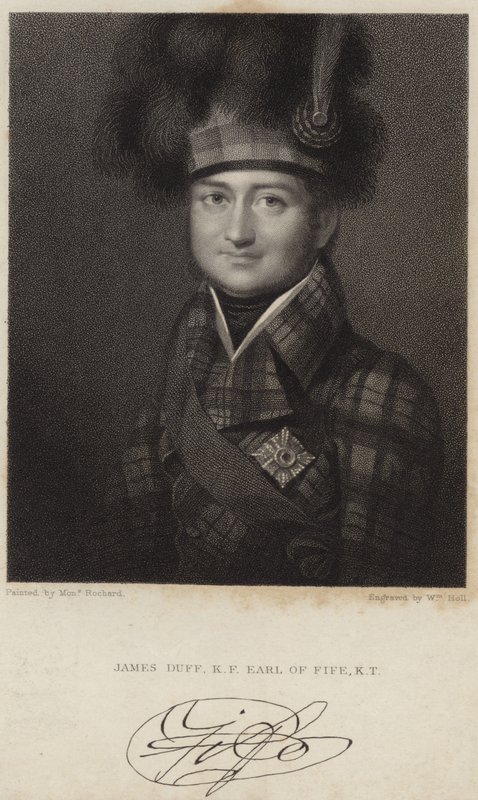 Portrait de James Duff, Comte de Fife - Francois Theodore Rochard
