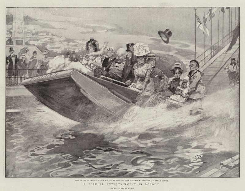 Un divertissement populaire à Londres - Frank Craig