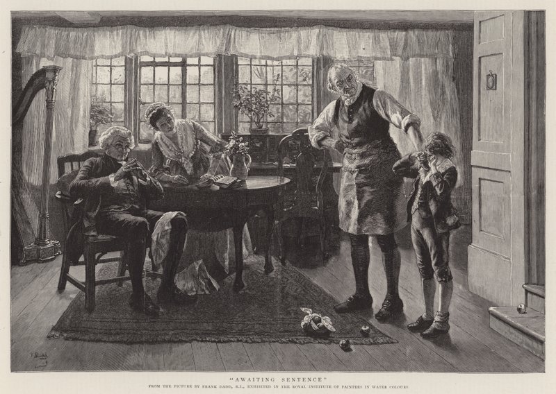 En attente de la sentence - Frank Dadd