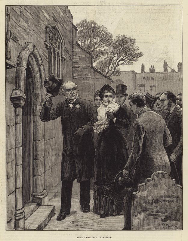 Vie publique et caractère de M. Gladstone - Frank Dadd