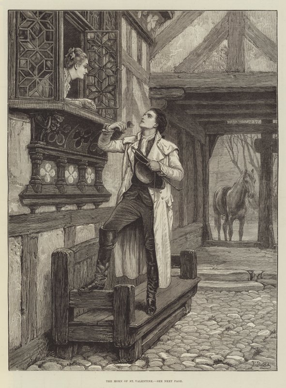 Le Matin de la Saint-Valentin - Frank Dadd