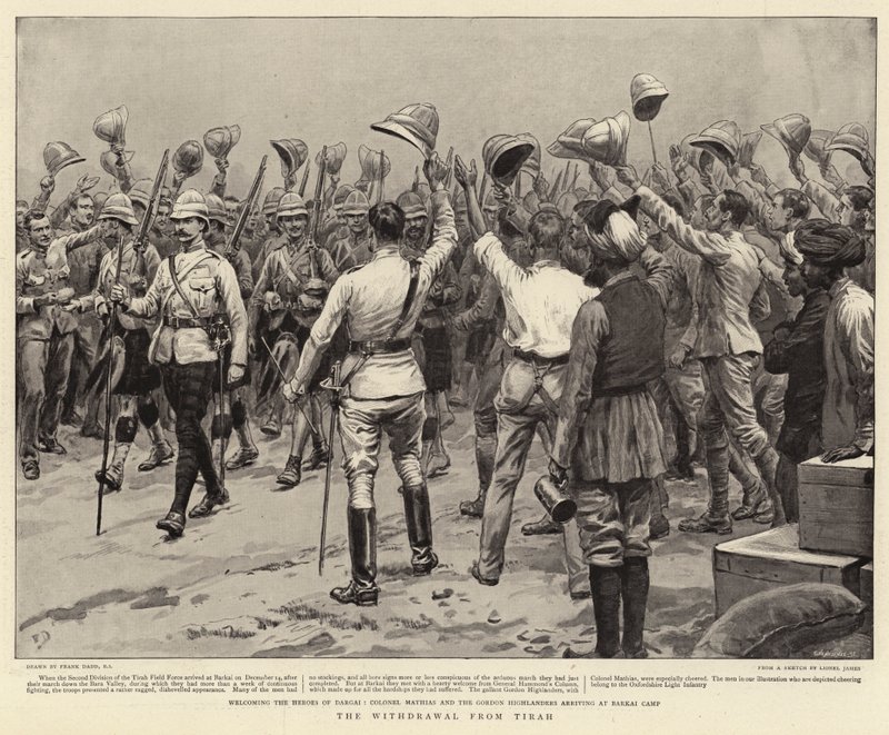 Le Retrait de Tirah - Frank Dadd