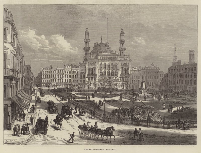 Leicester-Square, restauré - Frank Watkins