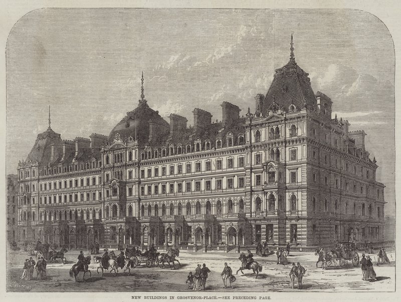 Nouveaux bâtiments à Grosvenor-Place - Frank Watkins
