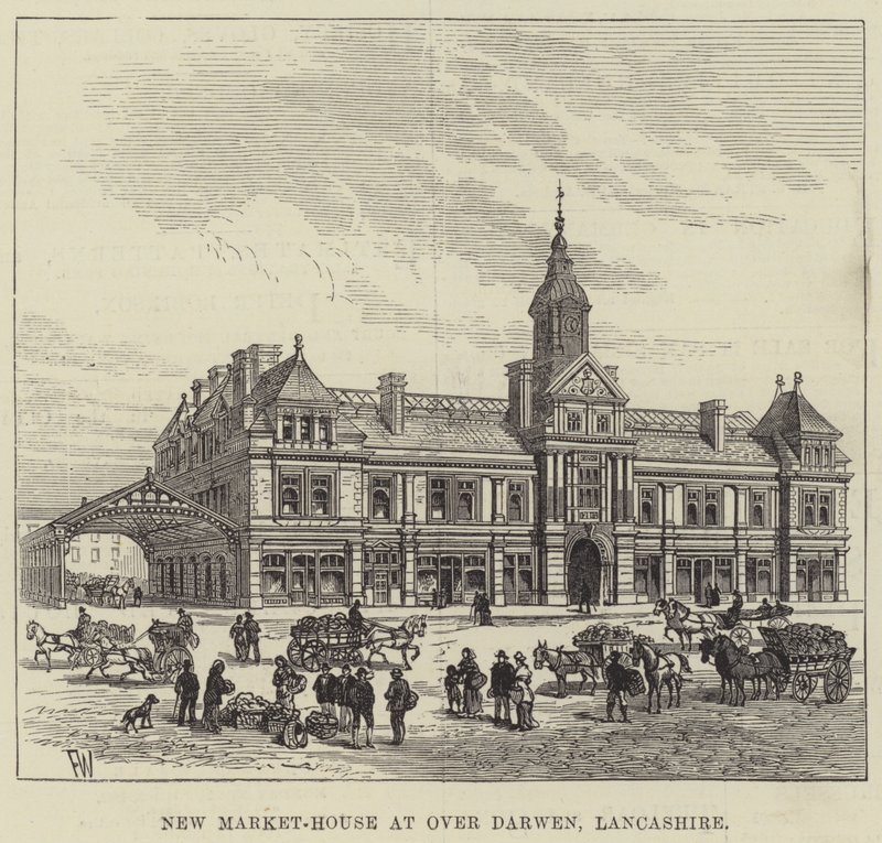 Nouveau marché à Over Darwen, Lancashire - Frank Watkins