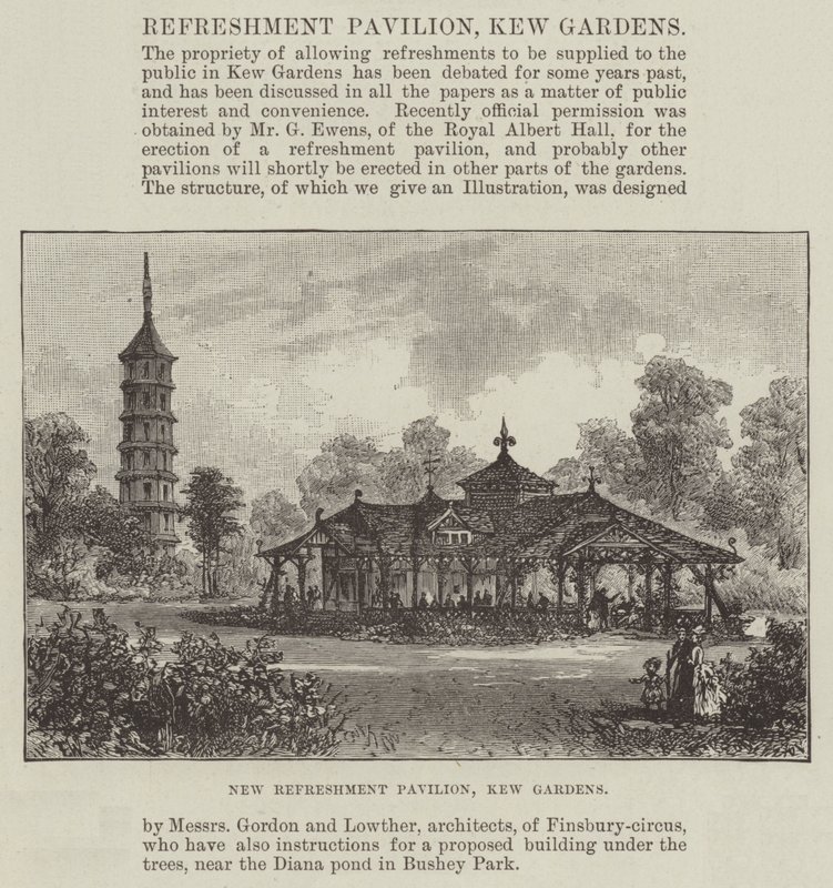 Nouveau pavillon de rafraîchissement, Jardins de Kew - Frank Watkins