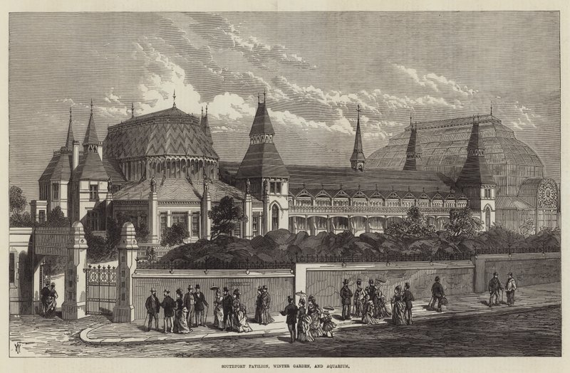 Pavillon de Southport, Jardin d