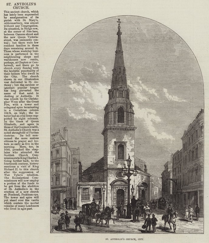 Église de St Antholin, City - Frank Watkins