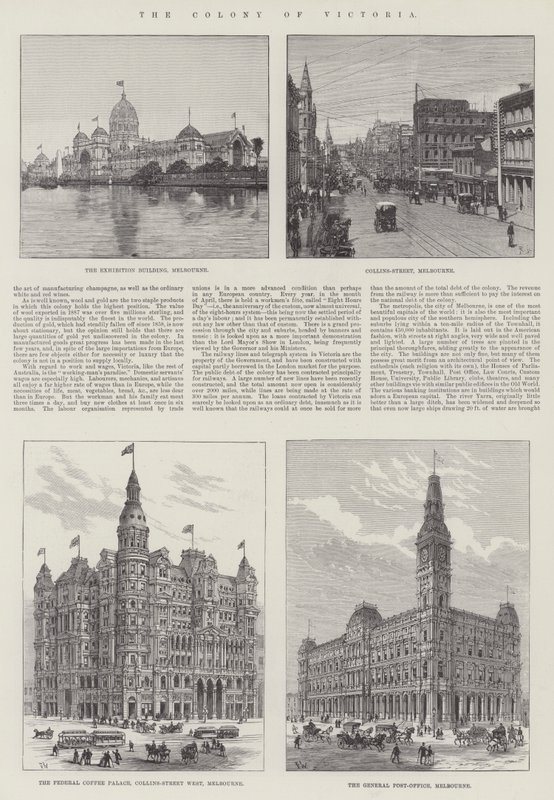 La colonie de Victoria - Frank Watkins