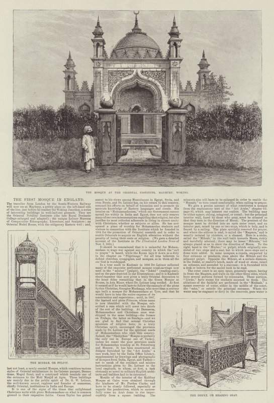 La première mosquée en Angleterre - Frank Watkins