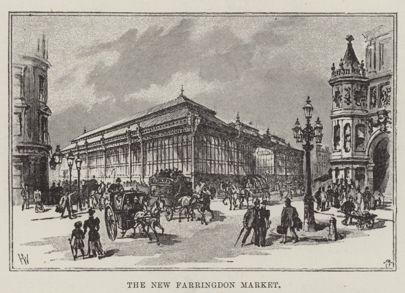 Le nouveau marché de Farringdon - Frank Watkins