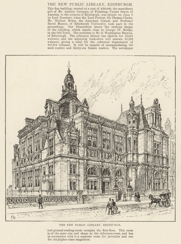 La nouvelle bibliothèque publique, Édimbourg - Frank Watkins