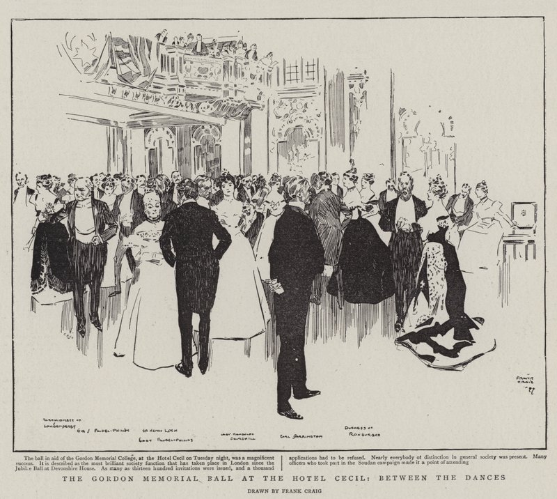Le bal commémoratif de Gordon à l