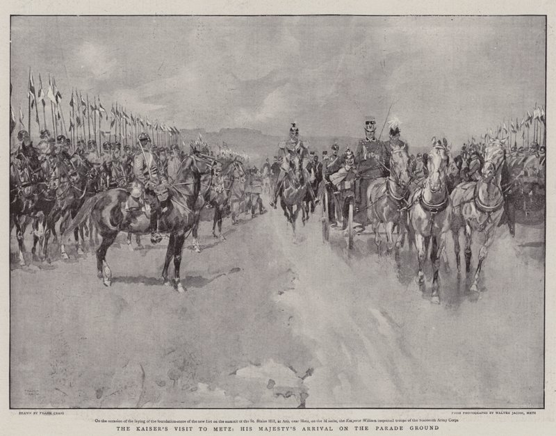 La visite du Kaiser à Metz, l