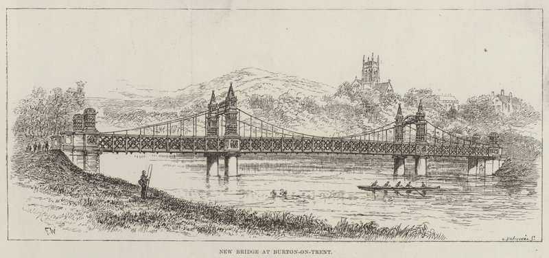 Nouveau pont à Burton-on-Trent - Frank Watkins