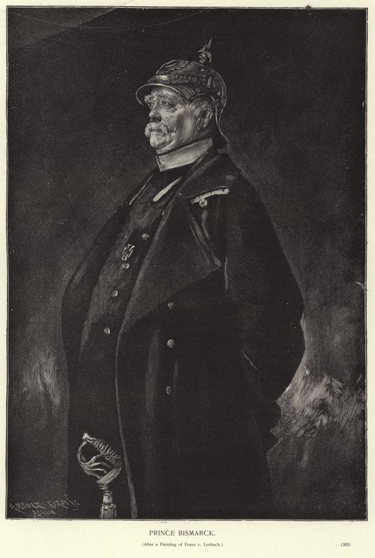 Otto von Bismarck - Franz Seraph von Lenbach