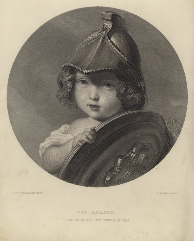 Princesse Hélène en Amazone - Franz Xaver Winterhalter