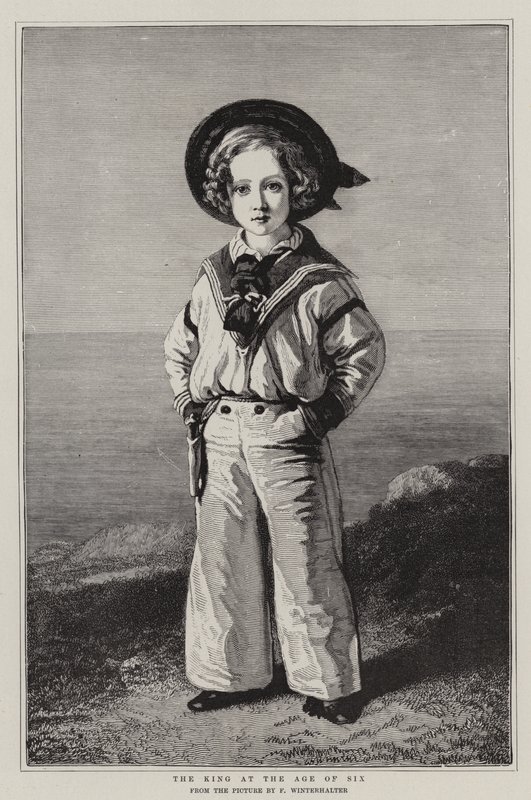 Le roi à l