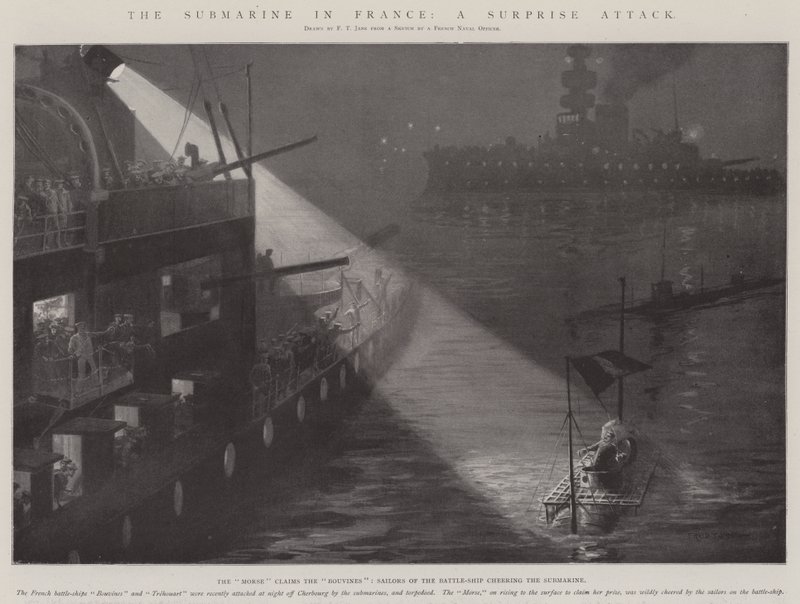 Le Sous-marin en France, une attaque surprise - Fred T. Jane