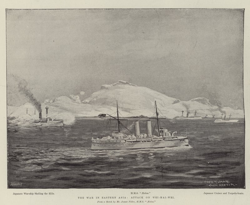 La guerre en Asie orientale, attaque sur Wei-hai-Wei - Fred T. Jane