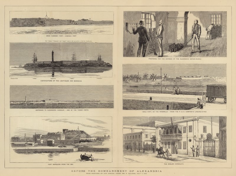 Avant le bombardement d