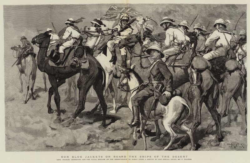 Nos marins à bord des navires du désert - Frederic Villiers