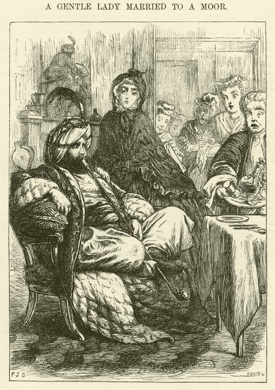 Une dame gentille mariée à un Maure - Frederic James Shields