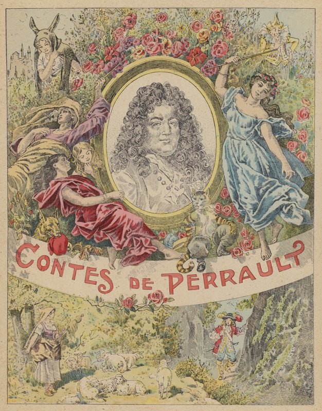 Page de titre pour Les Contes de Perrault - Frederic Theodore (after) Lix