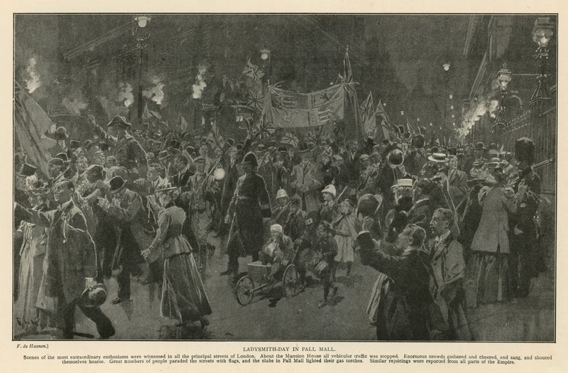 Jour de Ladysmith à Pall Mall - Frederic de Haenen