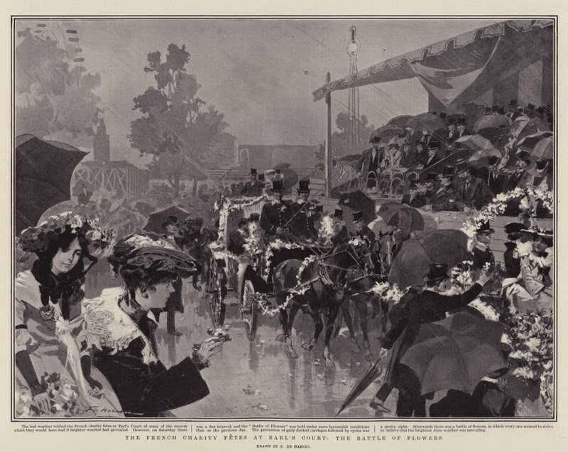 Les fêtes de charité françaises à Earl