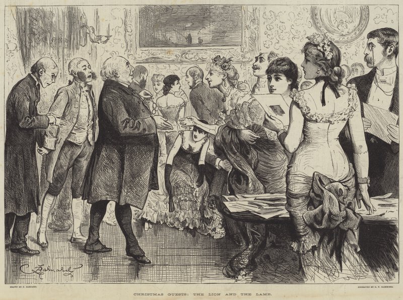 Invités de Noël, le Lion et l