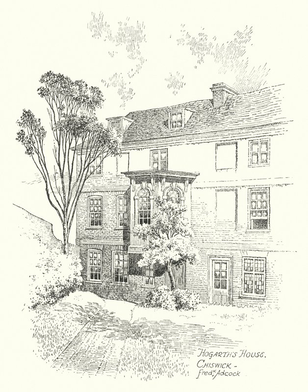 Maison de Hogarth, Chiswick - Frederick Adcock