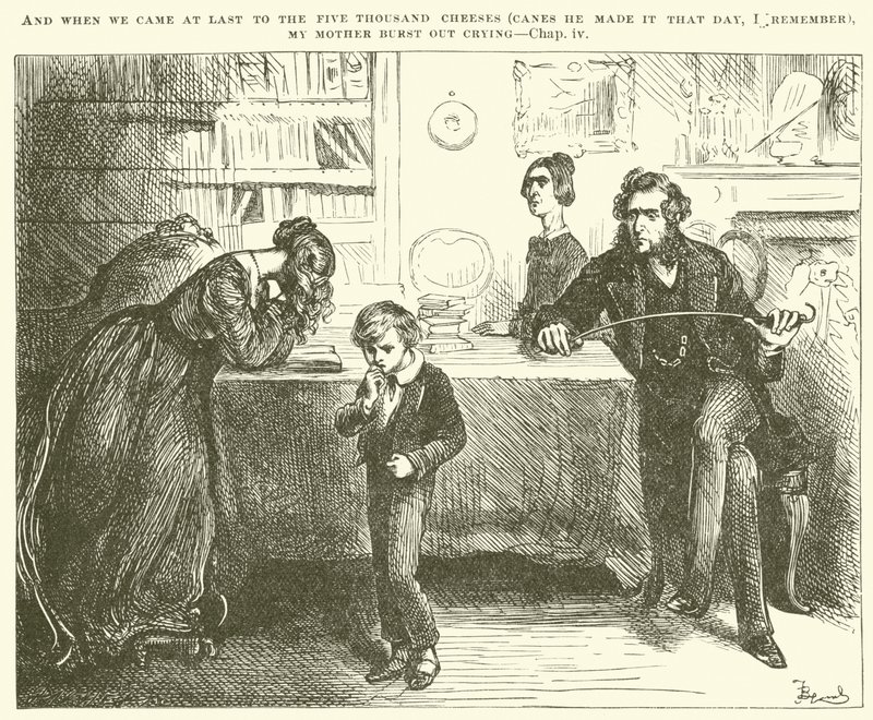 Illustration pour David Copperfield - Frederick Barnard