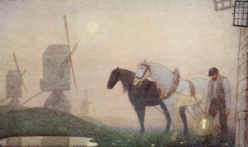 Saints Quakers : La Voix du Silence - Frederick Cayley Robinson