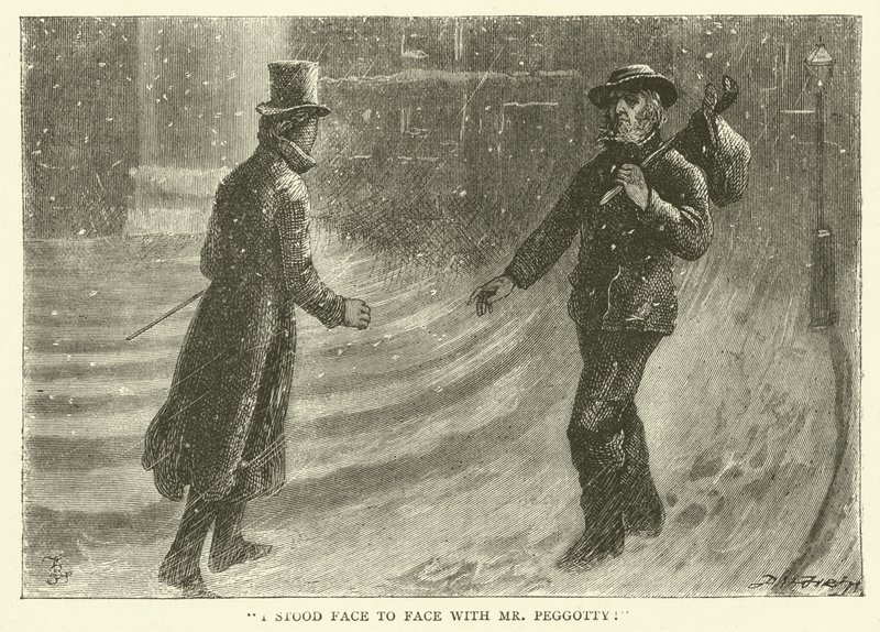 Illustration pour David Copperfield - Frederick L. Bernard